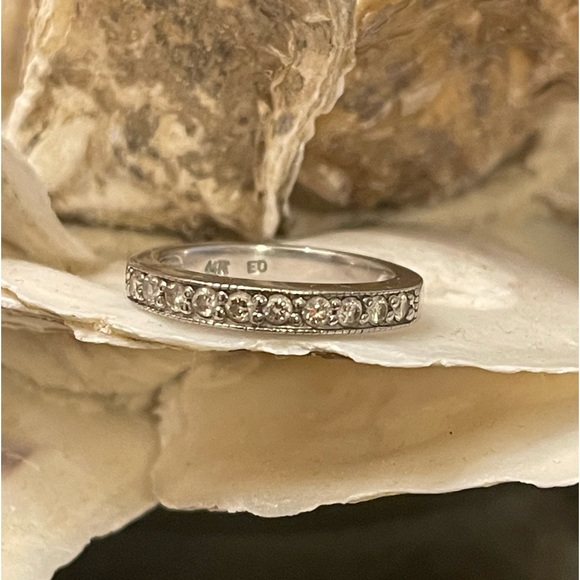Kay Jewelers Jewelry Vintage 4k White Gold Eternity Not From Kays